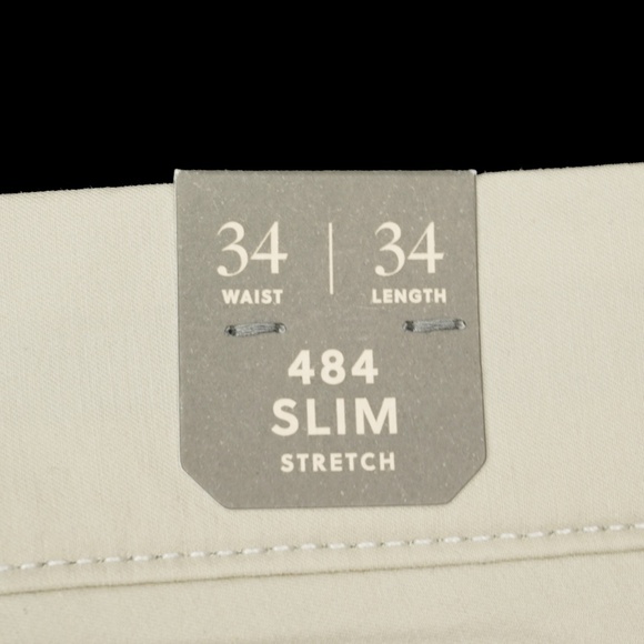 New JCREW Size 34 / 42 484 Slim-Fit Tech Pant $98 - Stone AW005 - Picture 6 of 6